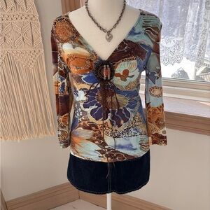 Late 90’s Nueva Western Top 🤎